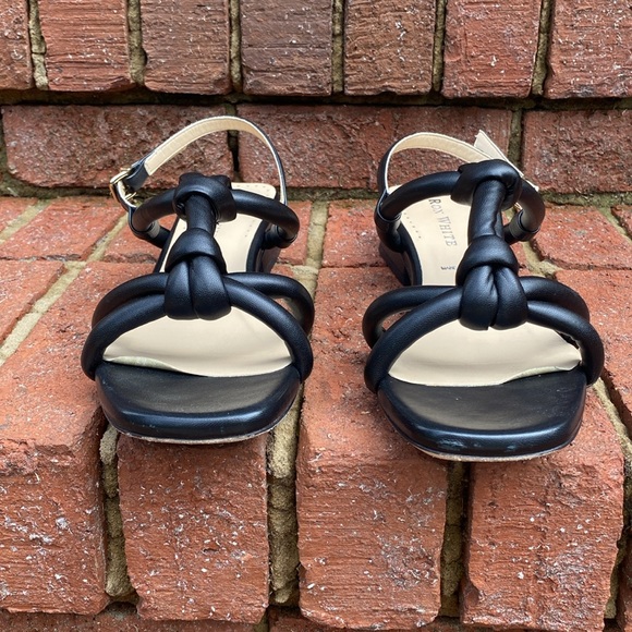 Ron White Black Blaise Sandals - Size 10 - Orig. $400 - Picture 5 of 9